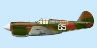 Asisbiz Curtiss P 40E Kittyhawk USSR 154GvIAP White 65 Matveyev 1942 0A