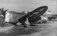 Asisbiz 42 7919 P 47D Thunderbolt 8AF 4FG334FS QPN Lilliput Capt Alexander Rafalovich accident at Warmwell 22nd Sep 1943 FRE2325