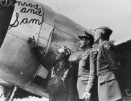 Asisbiz 42 25512 P 47D Thunderbolt 56FG62FS LMQ Penrod and Sam Maj Robert S Johnson FRE2601