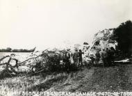 Asisbiz 42 7866 P 47D Thunderbolt 56FG62FS LMG named The Greek crashed due to faulty prop control 5th Sep 1943 FRE12127
