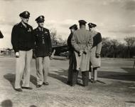 Asisbiz Aircrew USAAF 56FG Col Hubert Zemke with General Carl A Spaatz FRE12448