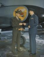 Asisbiz Aircrew USAAF 56FG Colonel David Schilling post war FRE5562
