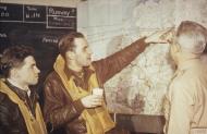 Asisbiz Aircrew USAAF 56FG Lt Adam 'Wiskey' Wisniewski n Capt Walker 'Bud Mahurin at Halesworth 1944 FRE5565