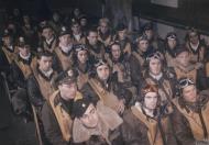 Asisbiz Aircrew USAAF 56th Fighter Group pilots briefing which took place Halesworth Jan 1944 FRE5546