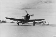 Asisbiz P 47 Thunderbolt 56FG prepares for take off past an A 29 Hudson at Kings Cliffe 11th Mar 1943 FRE2659