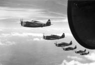 Asisbiz P 47 Thunderbolt 56FG61FS HV in line astern formation 01