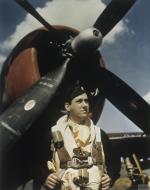 Asisbiz P 47 Thunderbolt 56FG62FS Lt Colonel David Schilling appointed Commanding Officer upon arrival in the UK FRE5552
