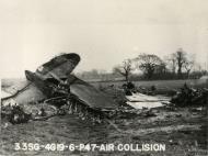 Asisbiz P 47C Thunderbolts 41 6319 56FG61FS HVM and P 47D 42 7943 56FG63FS UNK collided in mid air 5th Feb 1944 01