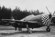 Asisbiz P 47D Thunderbolt 8AF 78th Fighter Group with tyre damage FRE3004