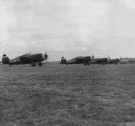 Asisbiz P 47D Thunderbolts 8AF 78FG83FS HLV and HLH prepare for take off at Duxford 13th Aug 1943 FRE3036