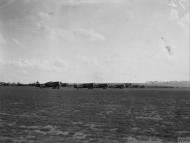 Asisbiz P 47D Thunderbolts 8AF 78th Fighter Group prepare for take off at Duxford 28th Oct 1943 FRE3029