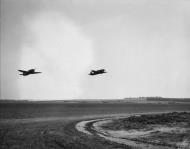 Asisbiz P 47D Thunderbolts 8AF 78th Fighter Group take off at Duxford 15th May 1943FRE3030