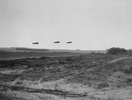 Asisbiz P 47D Thunderbolts 8AF 78th Fighter Group take off at Duxford 15th May 1943FRE3033