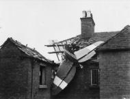 Asisbiz 42 22491 P 47D Thunderbolt 8AF 495FTG552FTS DQ crashed into a house at Upper Tean 14th July 1944 FRE11709