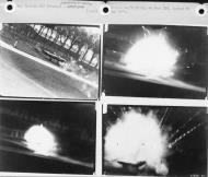 Asisbiz Gun camera footage showing the destruction of a Messerschmitt Me 210 Hornisse by 8AF fighters NA740