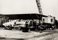 Asisbiz USAAF Republic P 47D Thunderbolt 8AF 356FG359FS OCJ salvaged fuselage at Martlesham Heath FRE467