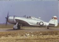 Asisbiz USAAF Republic P 47D Thunderbolt 8AF 92BG used as a hack plane taxying at Podington FRE5793