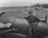 Asisbiz USAAF Republic P 47D Thunderbolt 9AF 405FG511FS with Lt Julian Morford at Christchurch England 1944 FRE9557