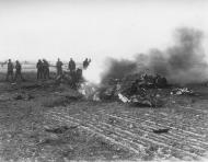 Asisbiz USAAF Republic P 47D Thunderbolt 9AF 48FG crash site remains 01