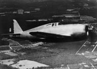 Asisbiz Republic XP 47 an experimental early P 47D Thunderbolt in flight 1941 FRE9416