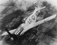 Asisbiz 44 13692 P 51D Mustang 20FG77FS LCX Maggie (L) Sandy (R) Capt Cartheledge J Huey Jr FRE2386