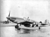 Asisbiz 42 106703 P 51B Mustang 352FG328FS PES Snoot's Sniper (L) Barber's Pole (R) Lt Francis W Horne Mount Farm 1944 03