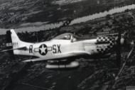 Asisbiz 44 14804 P 51D Mustang 353FG352FS SXR Honey Bee II Lt Harold O Miller in flight 1944 FRE13423