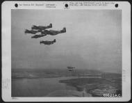 Asisbiz 44 15137 or 44 72259 P 51D Mustang 353FG350FS LHR Baby Duck in flight Feb 1945 01