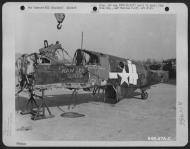 Asisbiz P 51B Mustang 353FG Hangar Queen ex RAF FXxxx being salvaged on 4th Sep 1944 01