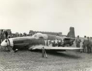 Asisbiz 43 6845 P 51B Mustang 355FG358FS YFX trfd to 364FG which belly landed at Honnington 19th Jul 1944 FRE12163