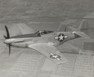 Asisbiz 44 14214 P 51D Mustang factory fresh in flight later 355FG358FS YFV