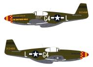 Asisbiz 43 12468 P 51B Mustang 357FG362FS G4L Southern Belle ace Capt Fletcher E Adams at Yoxford 1944 0A