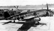 Asisbiz 44 13408 P 51D Mustang 357FG364FS C5Q Bobby Jeanne (L) Ah Fung Goo II (R) ace Col Irwin H Dregne at Yoxford 1944 01