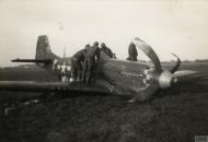 Asisbiz 44 13573 P 51D Mustang 357FG363FS B6F Lt James E Taylor belly landed Leiston 18th Apr 1945 FRE12266