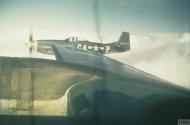 Asisbiz 44 14245 P 51D Mustang 357FG362FS G4P Floogie II (L R) Lt Otto D Jenkins in flight FRE6100