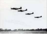 Asisbiz 44 14429 P 51D Mustang 357FG364FS C5E Tangerine Lt Henry Pfeiffer in formation over Yoxford 1944 FRE13469