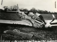 Asisbiz 44 63681 P 51D Mustang 357FG364FS C5H Lady Esther Lt Chester W Maxwell crash landed at Leiston 25th Feb 1945 FRE12254