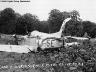 Asisbiz 43 12322 P 51B Mustang 364FG385FS 5EA Lady Lou belly landed 13th Sep 1945 01