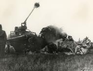 Asisbiz 44 15563 P 51D Mustang 364FG383FS N2 Harry W Lewis crashed at Honington 24th Dec 1944 FRE12144