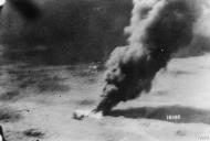 Asisbiz Gun camera footage from Col Hubert Zemke 479FG strafing a airfield in Nancy France 18th Aug 1944 FRE9948