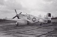 Asisbiz 43 12193 P 51B Mustang 4FG335FS WD2 ww Two seat conversion by TSgt Elwood Jensen at Debden 01