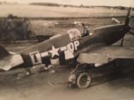 Asisbiz 43 6972 P 51B Mustang 4FG334FS QPT with malcolm hood Capt Carl G Payne at Debden 19434 01