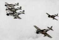 Asisbiz 44 13564 P 51D Mustang 4FG335FS WDI Capt Donald D Perkins in formation with WDA WDC and VFL 01