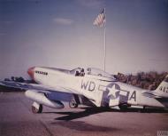 Asisbiz 44 13883 P 51D Mustang 4FG335FS WDA flown by Maj Pierce W McKennon pre artwork Ridge Runner FRE2340