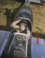 Asisbiz Aircrew USAAF 4FG Don Blakeslee CO from Jan 1944 to Feb 1945 in his P 51D Mustang at Debden FRE5321