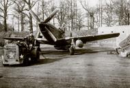 Asisbiz P 51D Mustangs 4FG336FS VFN being toed out of its revetment at Debden 1944 01