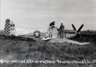 Asisbiz 43 12195 P 51B Mustang 55FG338FS CL1 ww clobber college CGTraining Unit 27th Nov 1944 FRE13385