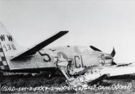 Asisbiz 43 12438 P 51B Mustang 55FG338FS CL5 Richard T Quinn belly landed due to engine failure nr Wormingford 9th Dec 1944 FRE13388