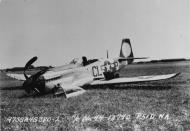 Asisbiz 44 13740 P 51D Mustang 55FG338FS CLP Da' Quake LtCol John L McGinn belly landed 01