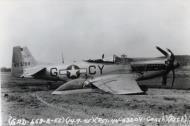 Asisbiz 44 63204 P 51D Mustang 55FG343FS CYG The Millie G Maj Edward B Giller belly landed 14th Sep 1945 FRE13398